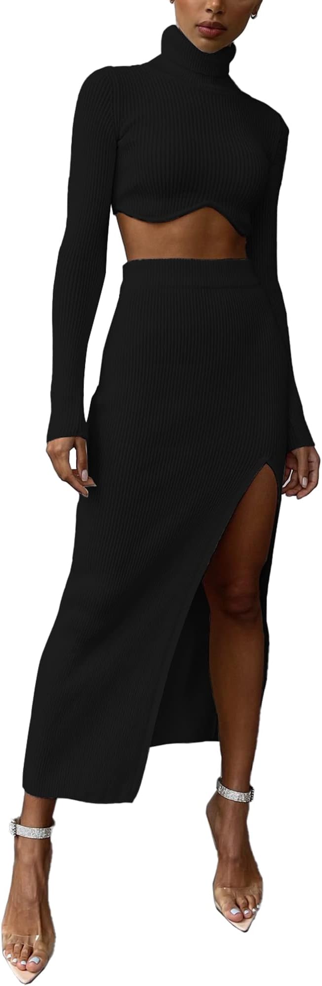 ¿Tienes un evento especial? 7 vestidos de fiesta de dos piezas para un look de impacto