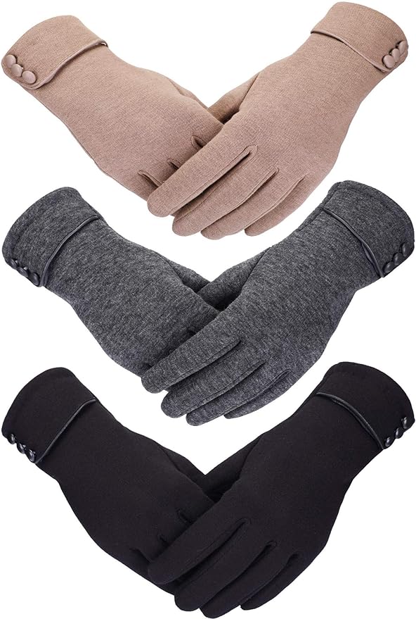 Dile adiós al frío con estos 8 guantes de mujer con forro polar por menos de $7 dólares