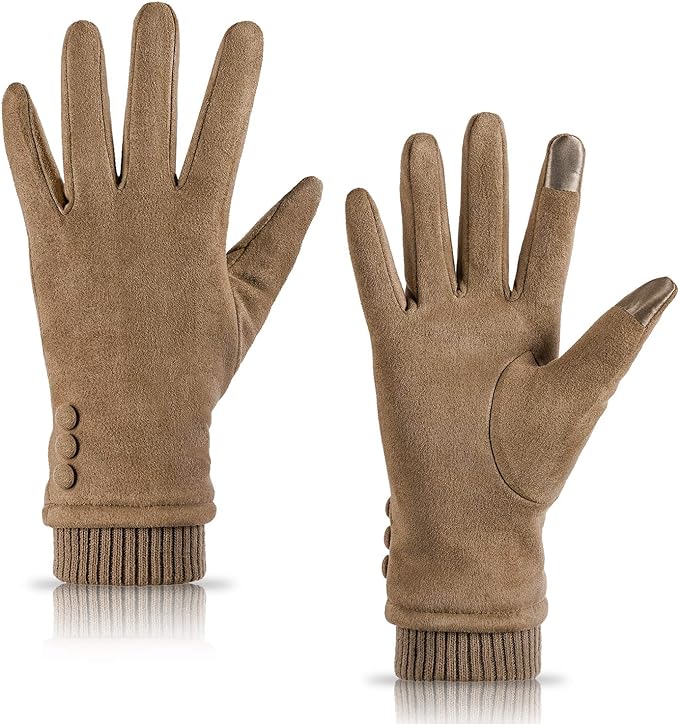 Dile adiós al frío con estos 8 guantes de mujer con forro polar por menos de $7 dólares