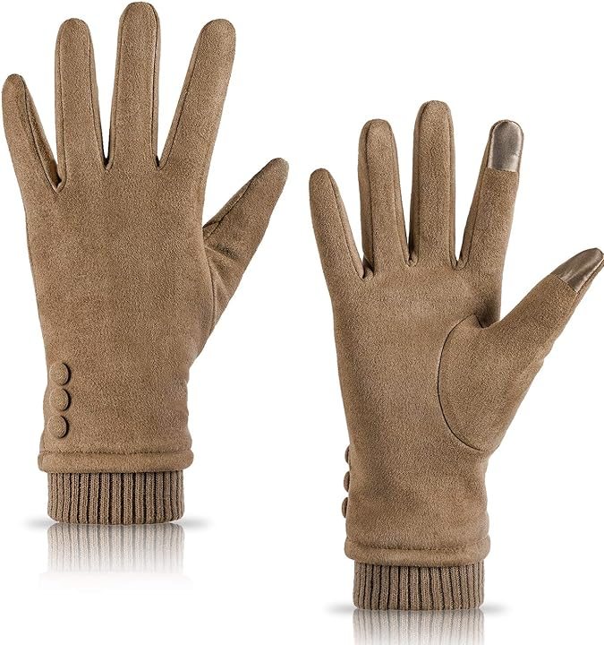 Dile adiós al frío con estos 8 guantes de mujer con forro polar por menos de $7 dólares