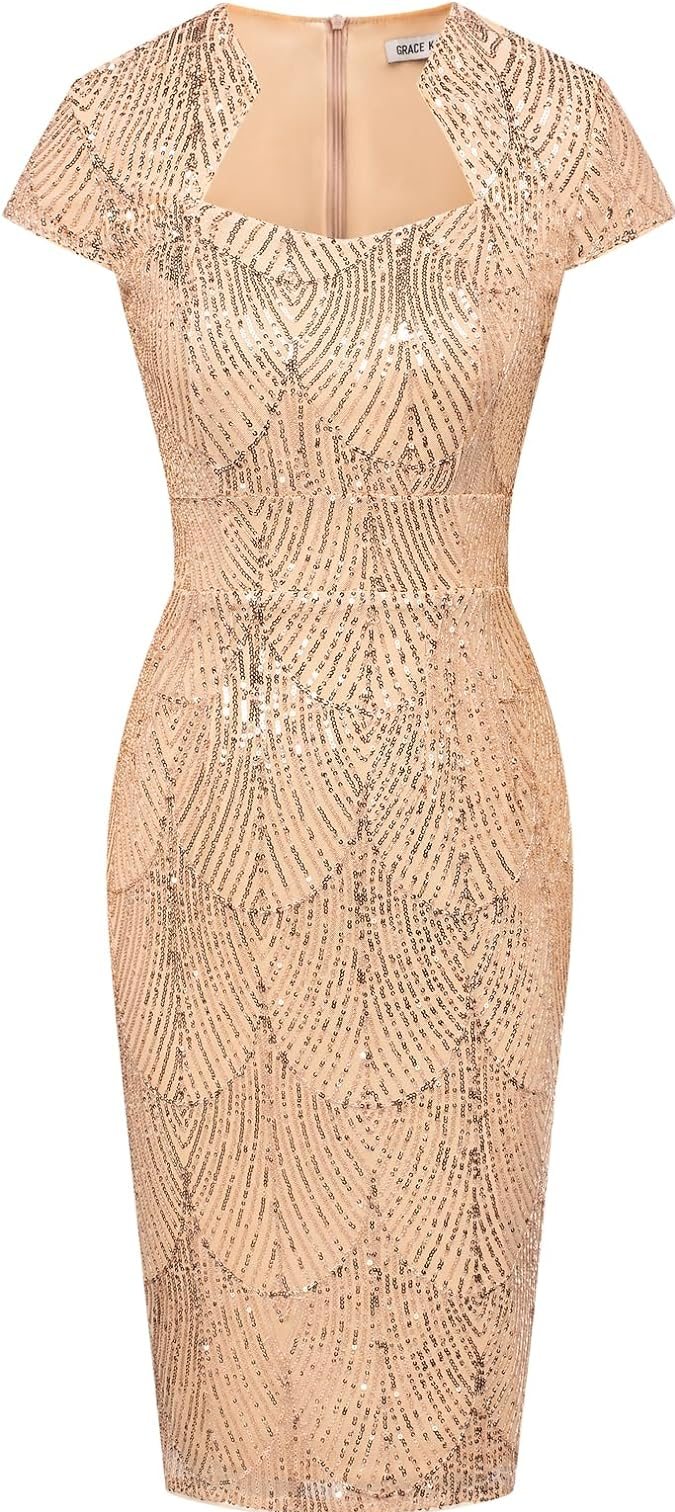 Looks para Navidad o Año Nuevo: 8 vestidos de lentejuelas midi que puedes comprar en línea