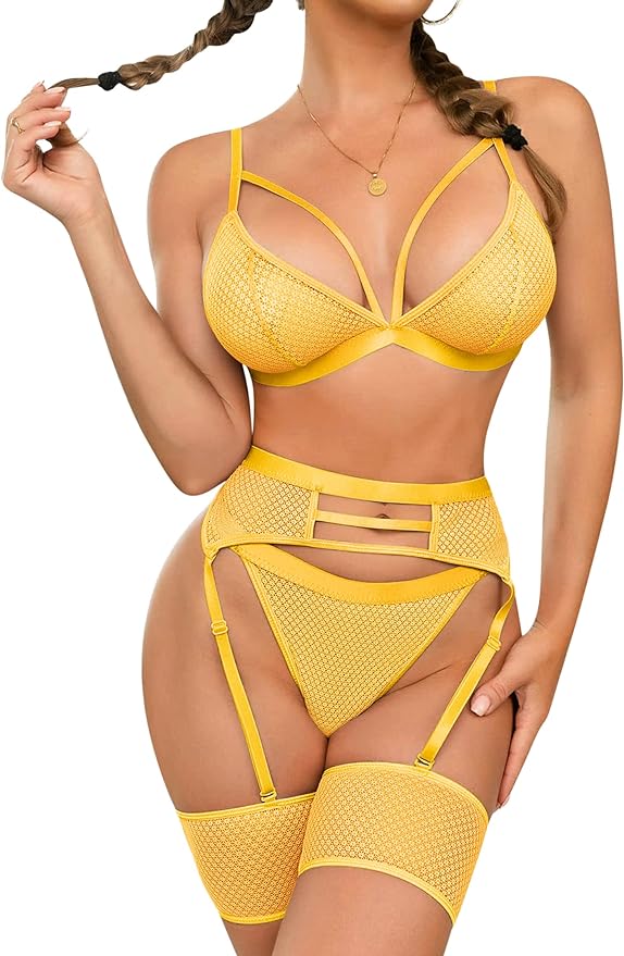 Ropa interior para Año Nuevo color amarillo: 8 lindos conjuntos desde $15 dólares