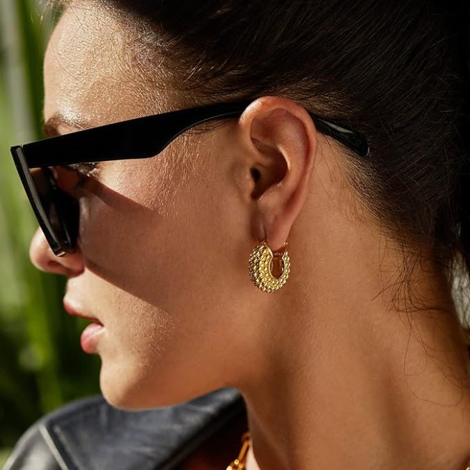 Tendencias de moda 2024: 7 arracadas ‘chunky’ que puedes comprar desde $12 dólares