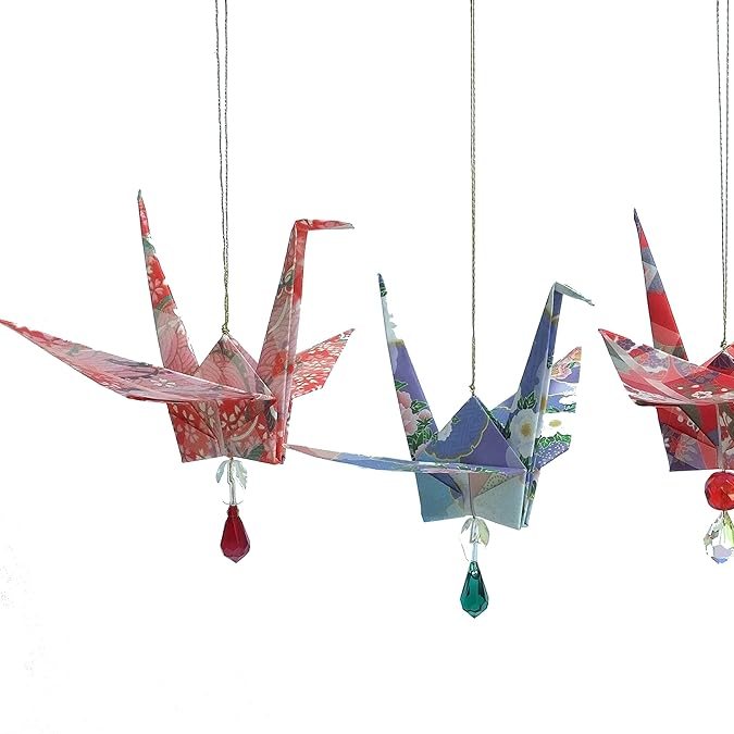 Grullas de origami de Spirit of Origami de venta en Amazon.