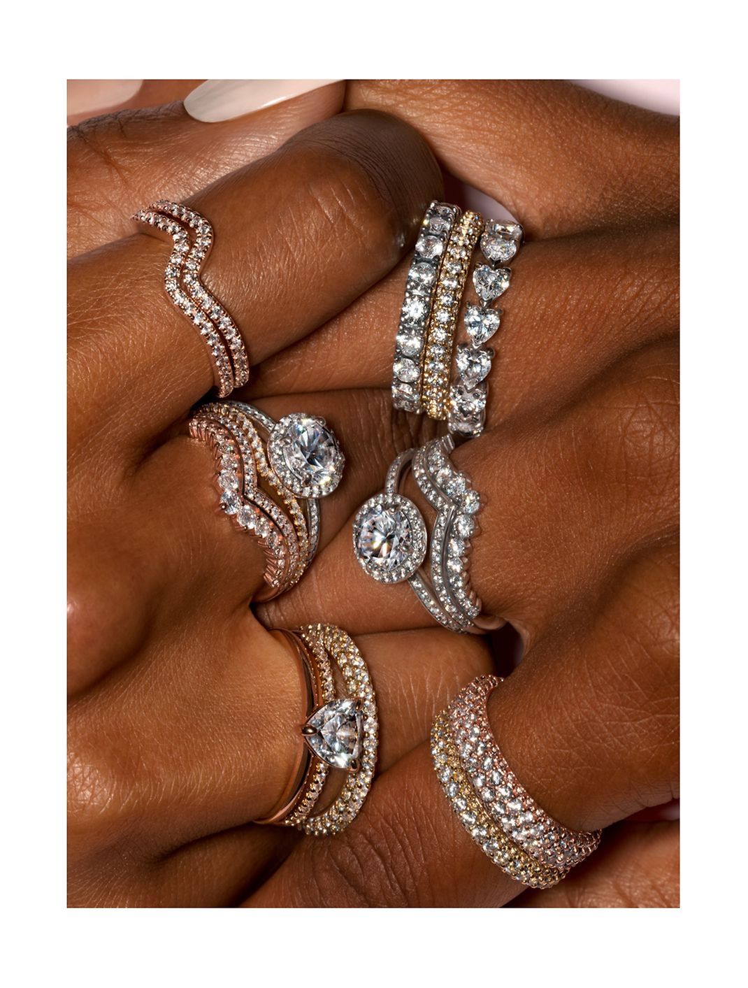 Joyas de la campaña ‘Be Love’ de Pandora.