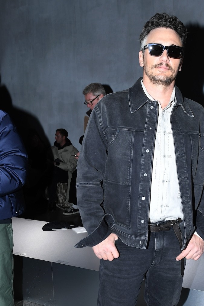 James Franco en Milan Fashion Week Men's 2024.