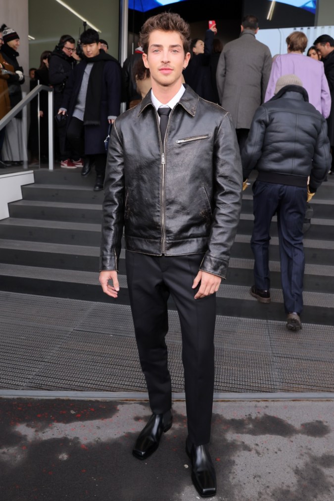 Manu Rios en Milan Fashion Week Men's 2024.