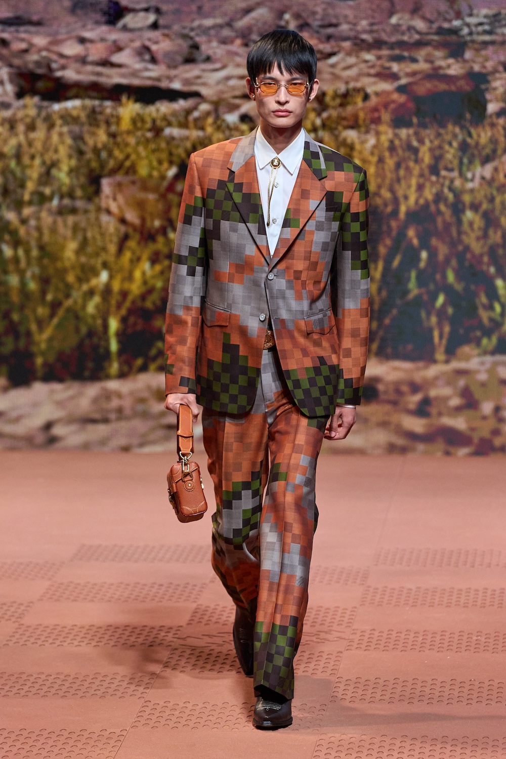 Desfile otoño-invierno 2024-2025 de Louis Vuitton Menswear en Paris Fashion Week.