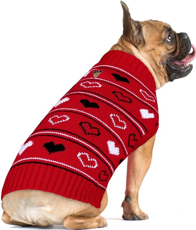 Suéter para perro de Queenmore de venta en Amazon.