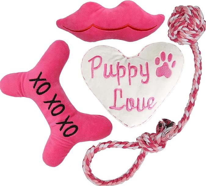 Set de juguetes para perro de BoomBone de venta en Amazon.