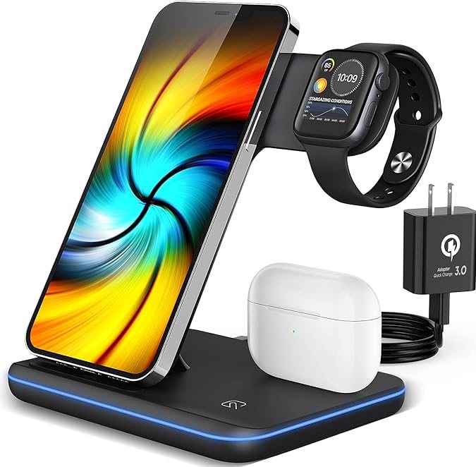 Estación de carga inalámbrica de ZOOULAI de venta en Amazon.