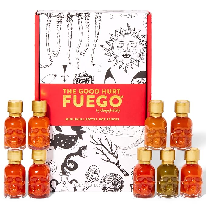 Set de salsas de The Good Hurt Fuego de venta en Amazon.