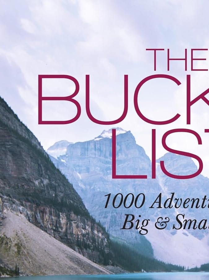 The Bucket List: 1000 Adventures Big & Small de venta en Amazon.