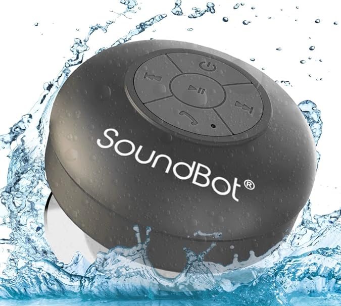 Bocina para baño de SoundBot de venta en Amazon.