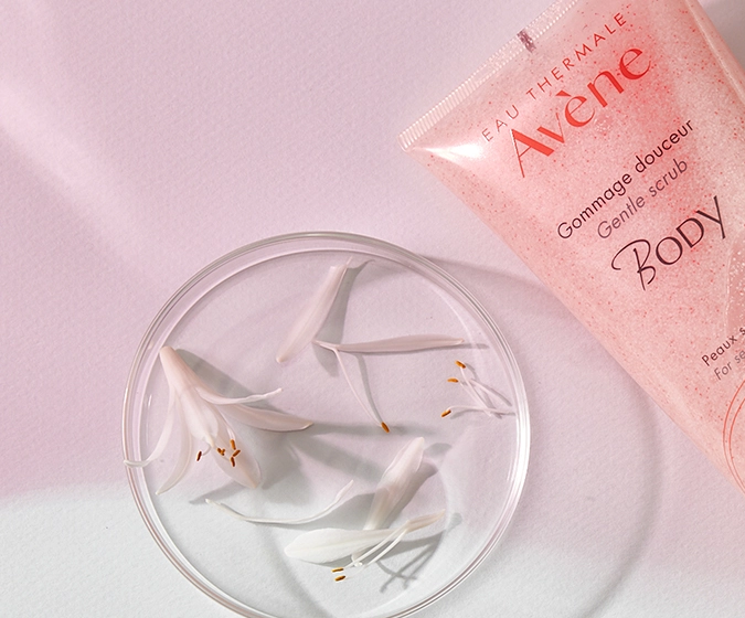Gentle Body Scrub de Avène.