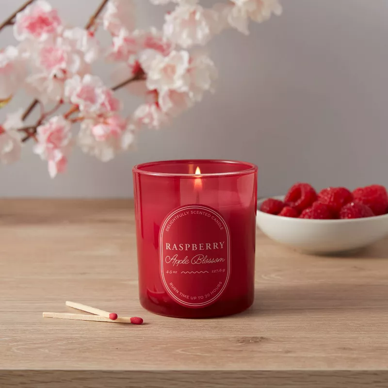 Candle Raspberry Apple Blossom de Threshold de venta en Target.