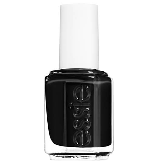 Esmalte de uñas en el tono ‘Licorice’ de essie.