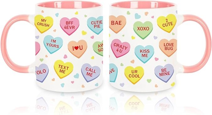 Set de tazas de Whaline venta en Amazon.