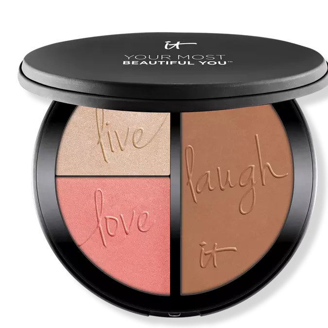 Your Most Beautiful You Anti-Aging Face Palette de IT Cosmetics.