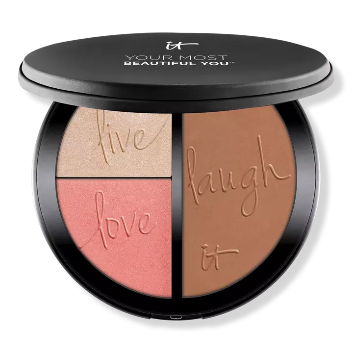 Your Most Beautiful You Anti-Aging Face Palette de IT Cosmetics.