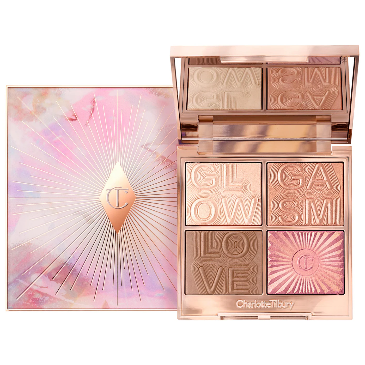 Glowgasm Face Palette de Charlotte Tilbury.