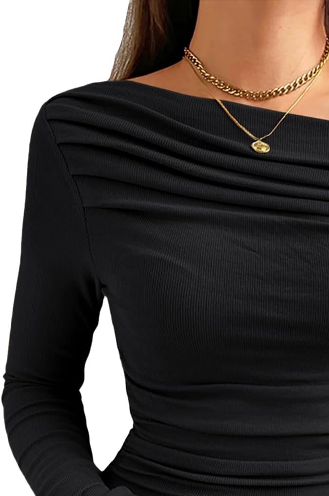 Blusa color negro de Meetrendi de venta en Amazon.