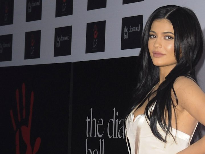 Kylie Jenner en la alfombra roja del Annual Diamond Ball en Santa Monica, EE.UU.