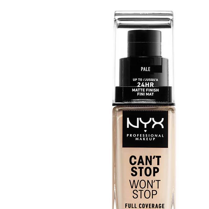 Can’t Stop Won’t Stop Full Coverage Foundation de NYX.