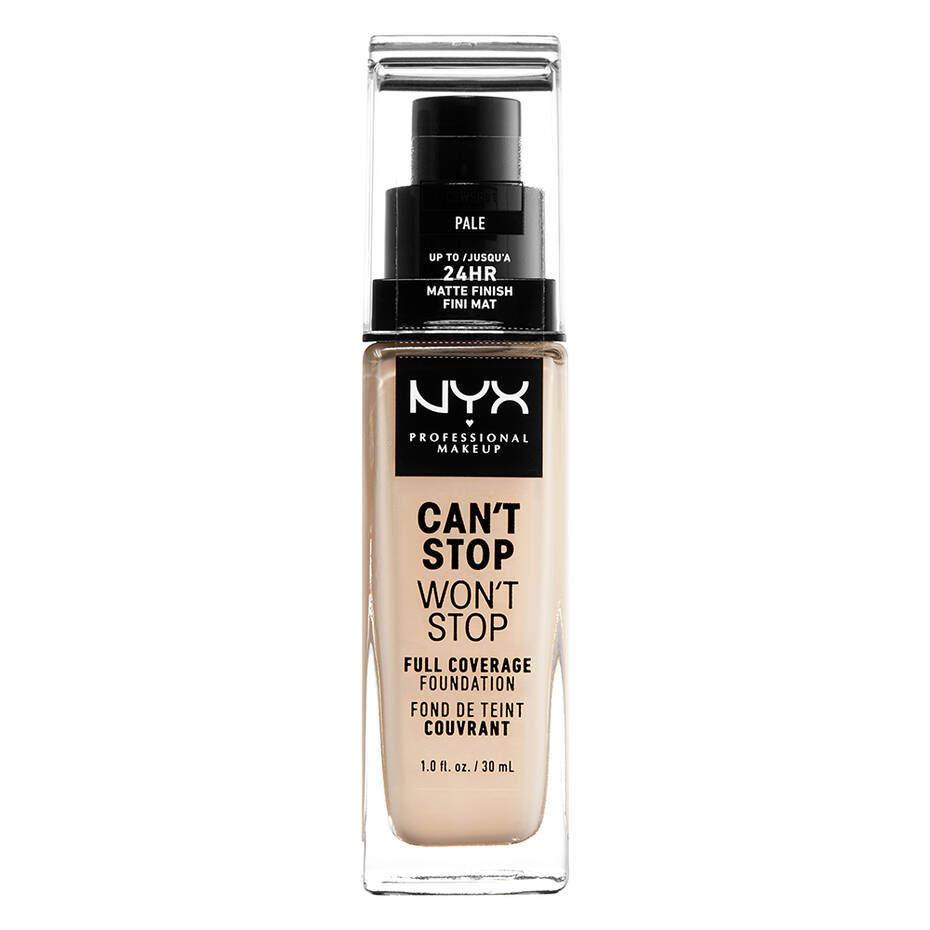 Can’t Stop Won’t Stop Full Coverage Foundation de NYX.