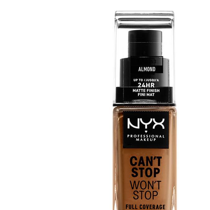 Can’t Stop Won’t Stop Full Coverage Foundation de NYX.