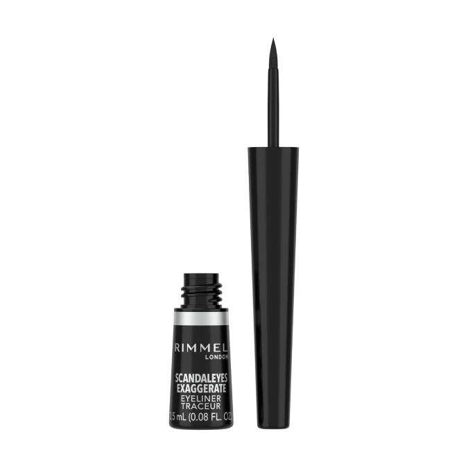 Scandaleyes Exaggerate Liquid Eyeliner de Rimmel London.