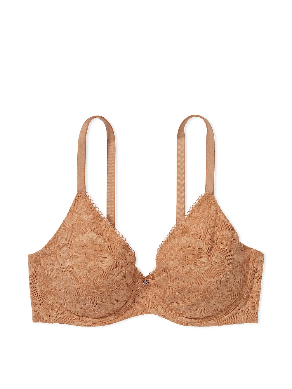 Invisible Lift Minimizer Lace Bra de Victoria's Secret en color Toffee.