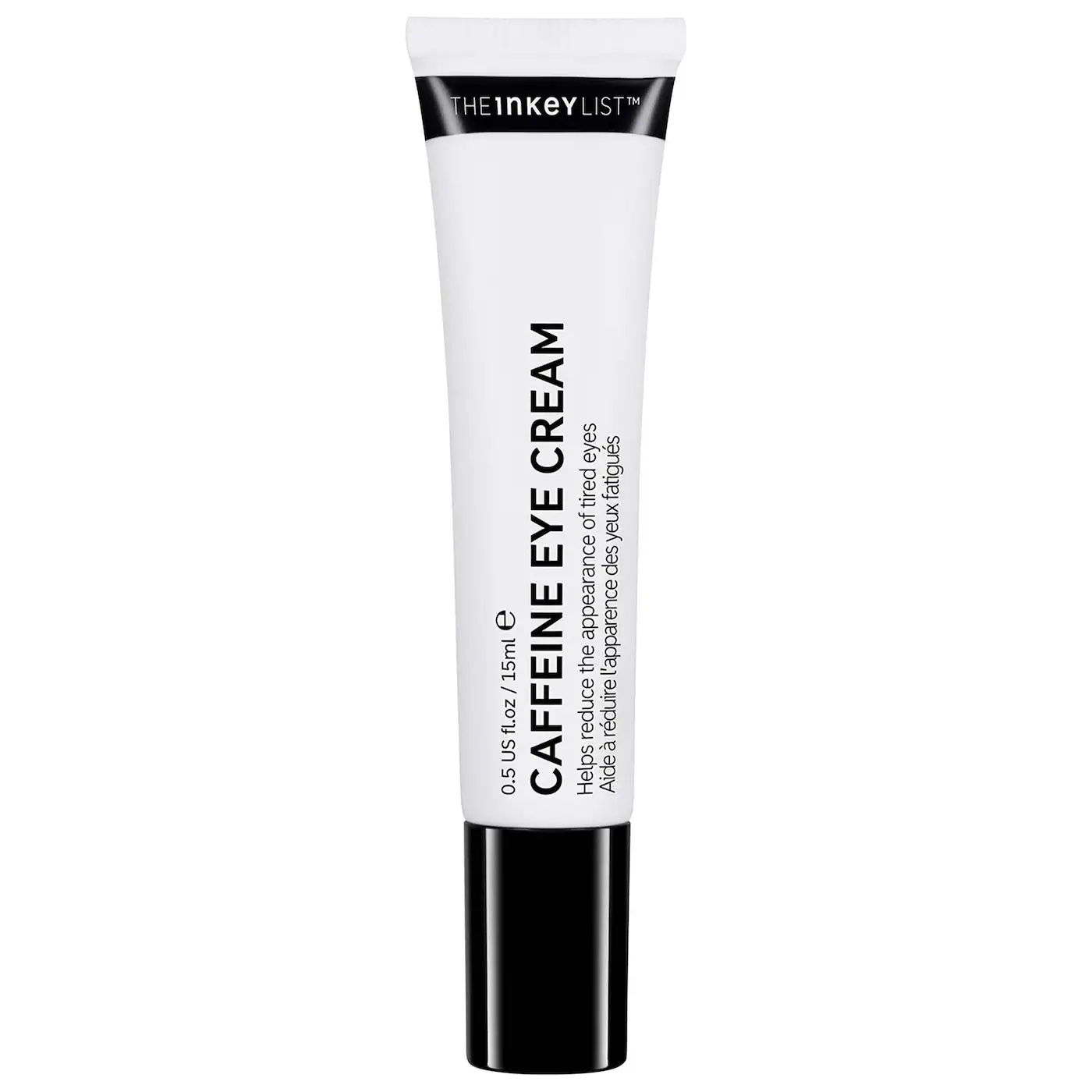 Caffeine De-puffing + Dark Circle Eye Cream de The Inkey List.