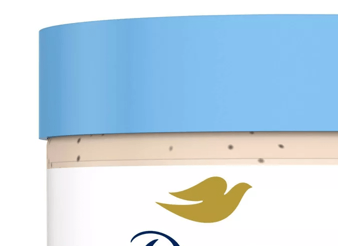 Crushed Macadamia & Rice Milk Exfoliating Body Scrub de Dove.