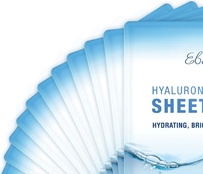 Hyaluronic Collagen Sheet Mask Pack de Ebanel.