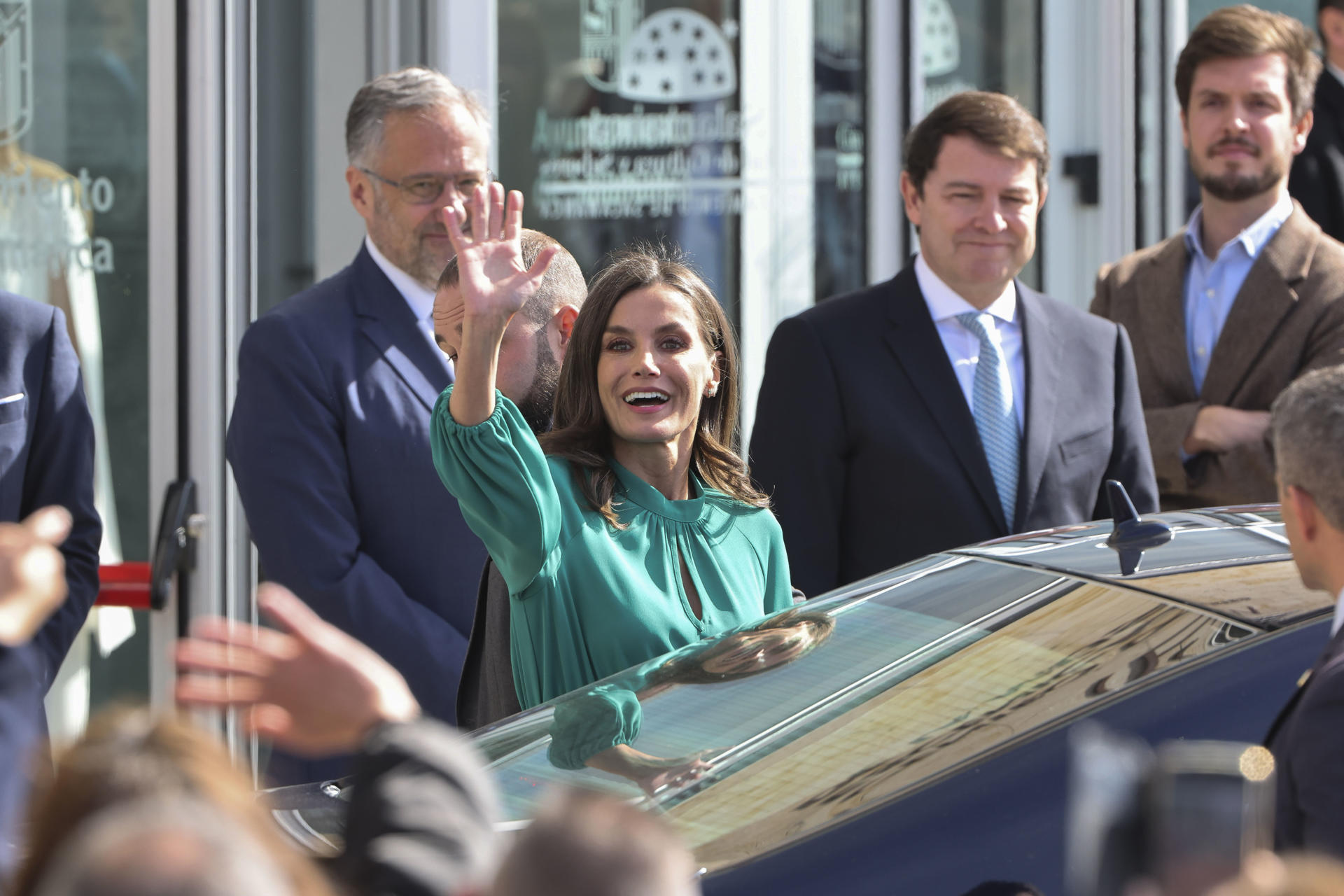 La reina Letizia visita Salamanca para acudir a actividades relacionadas con el Tour del Talento 2024.