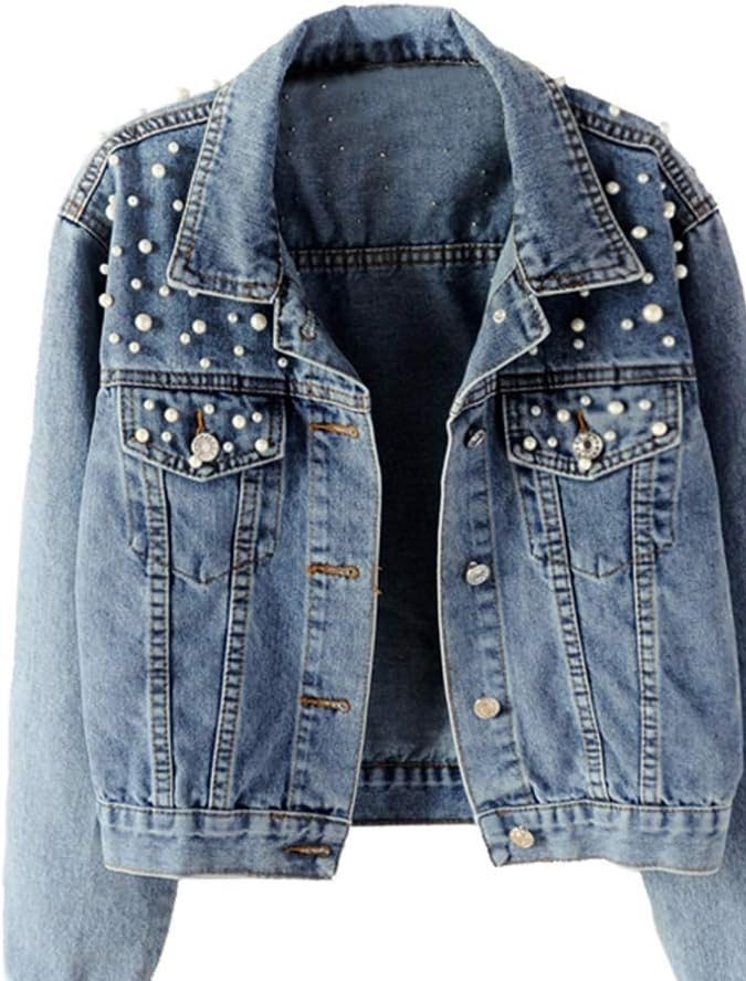 Chaqueta de mezclilla de Kedera de venta en Amazon.