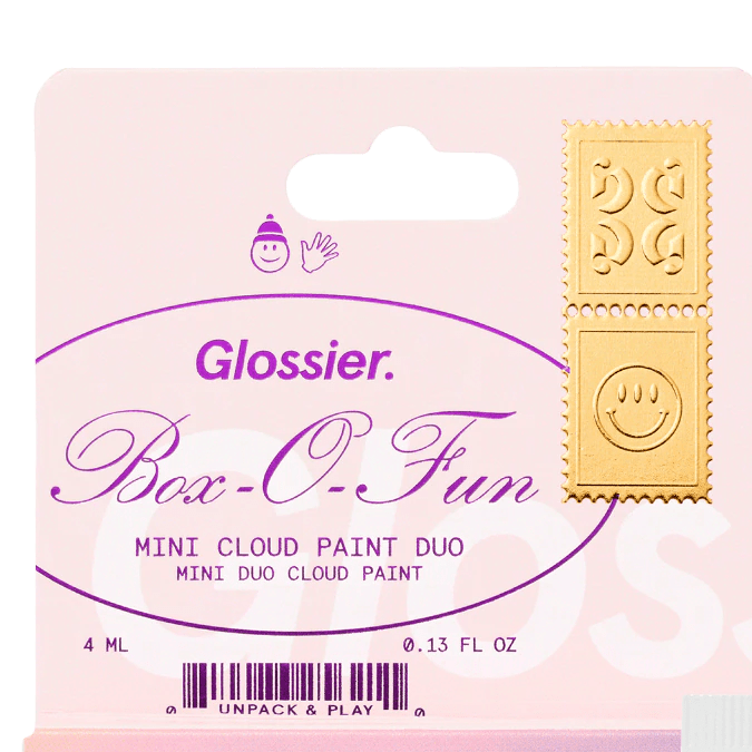 Mini Cloud Paint Gel Cream Blush Duo de Glossier.