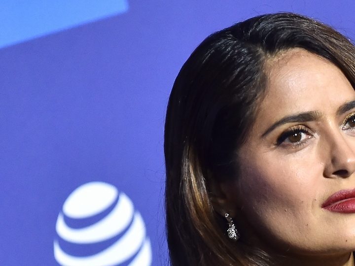 Salma Hayek en la PSIFF Awards Gala 2020, en Palm Springs, California.