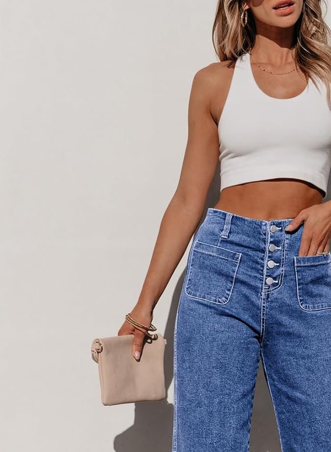 Pantalones capri de Sidefeel de venta en Amazon.