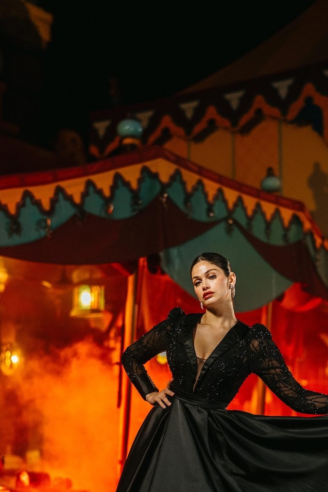 Vestido de novia inspirado en Jafar, de la colección 'Fairy Tale Weddings' de Disney con Allure Bridals.