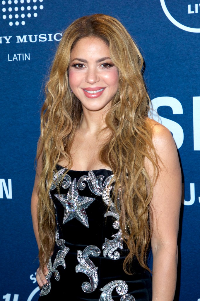 Shakira en la alfombra roja del Hard Rock Seminole Hotel.