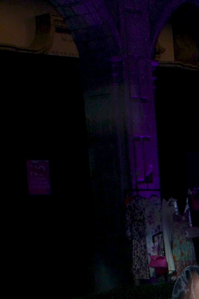 Ana Brenda Contreras viste en un completo look de negro.