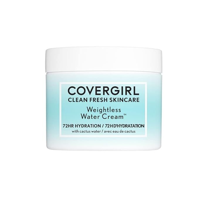 Clean Fresh Skincare Weightless Water Cream de COVERGIRL.