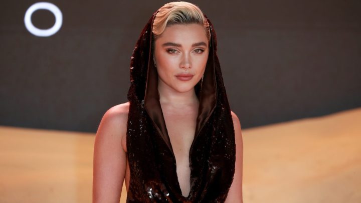 Florence Pugh en la alfombra roja de la premier de "Dune: Part Two" en Londres, el 15 de febrero de 2024.