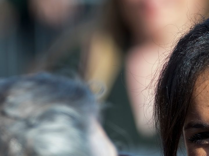 Meghan Markle durante su visita en Sussex occidental y oriental en octubre de 2018.