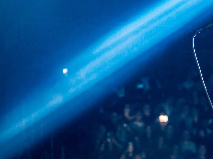 Miley Cyrus arriba del escenario del iHeartRadio Music Festival en septiembre de 2019.