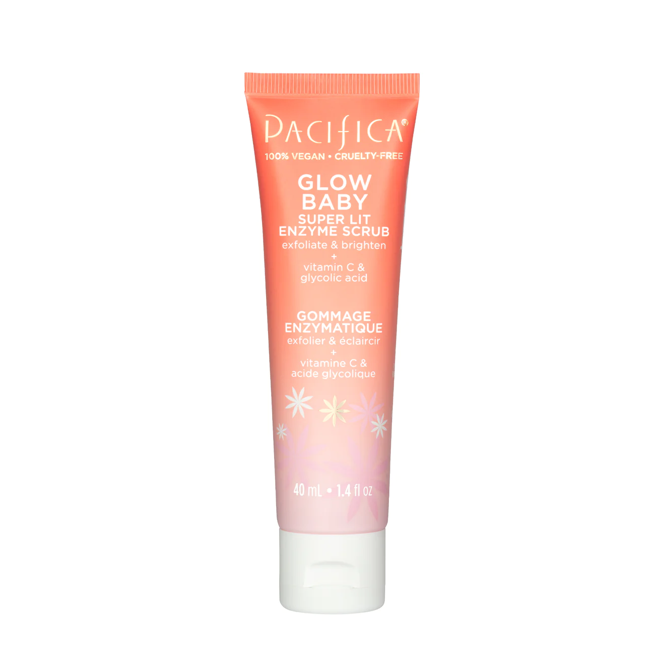 GLOW BABY Super Lit Enzyme Scrub de Pacifica Beauty.