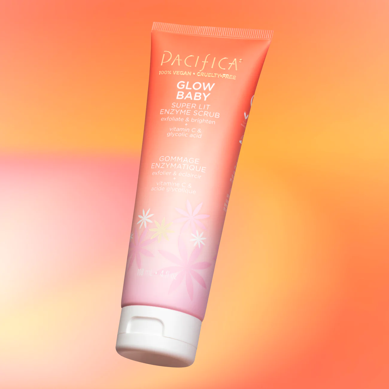 GLOW BABY Super Lit Enzyme Scrub de Pacifica Beauty.