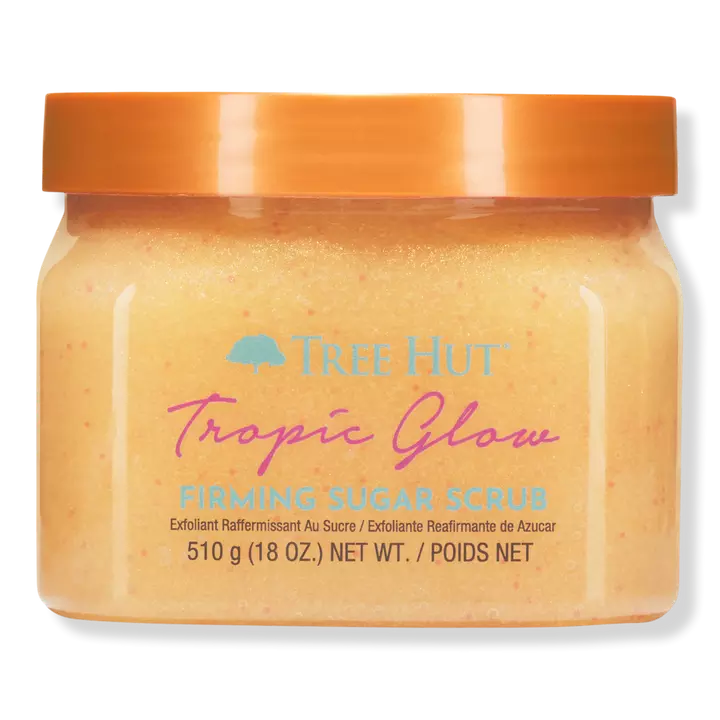 Tropic Glow Firming Sugar Scrub de Tree Hut.